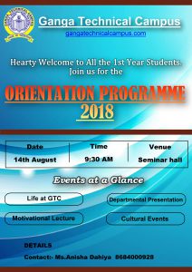 orientation programme